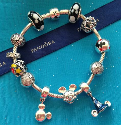 mickey mouse charm bracelet pandora|disney mickey mouse pandora bracelet.